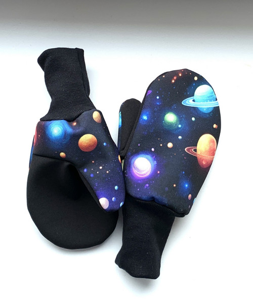 Softshellové rukavice-planetky — foto 2