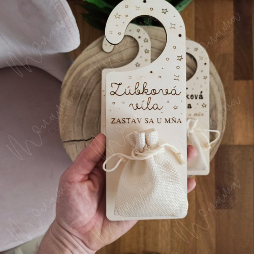 Visačka na dřevě "Zoubková víla" — foto 2