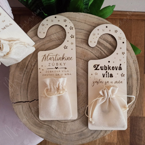 Visačka na dřevě "Zoubková víla" — foto 3