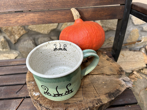 Velký keramický hrnek - 3kočičky — foto 2