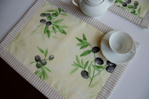 Prostírání - Olives proužek — foto 2