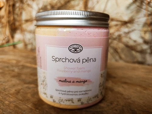 Sprchová pěna Malina a mango 250 ml — foto 4