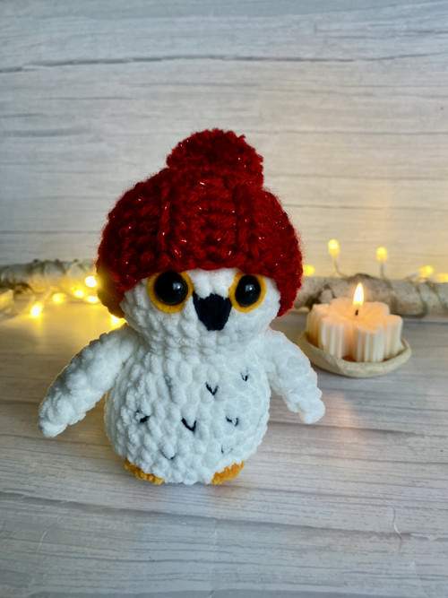 Návod na háčkování- Háčkovaná Sova Eira — foto 4