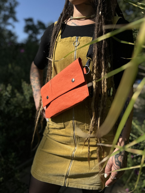 Papírová crossbody // pumpkin — foto 2
