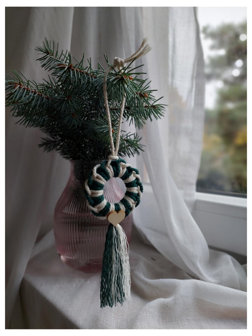 Macramé ozdoba — foto 3