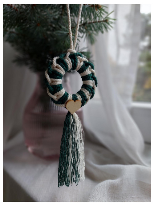 Macramé ozdoba — foto 2