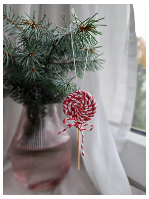 Macramé lízátko — foto 2