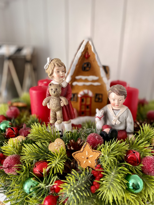 Adventní věnec Perníková chaloupka — foto 4