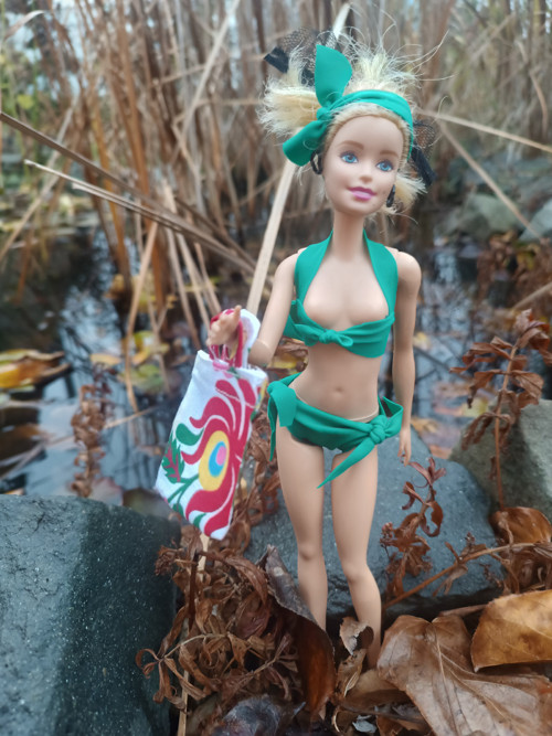 S Barbií k vodě - PLAVKY do plážové tašky — foto 4