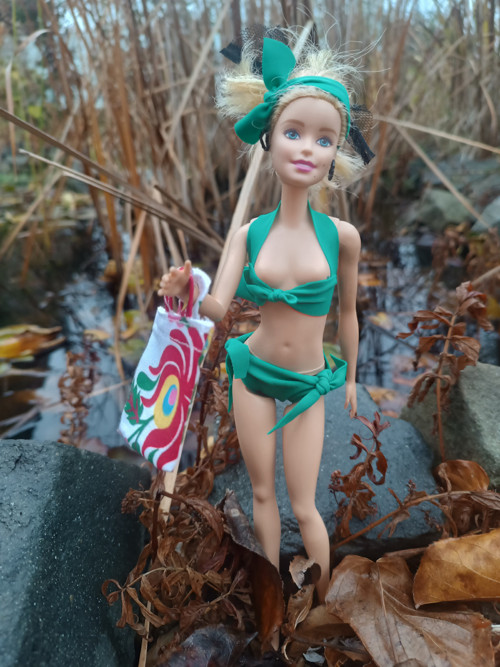 S Barbií k vodě - PLAVKY do plážové tašky — foto 5