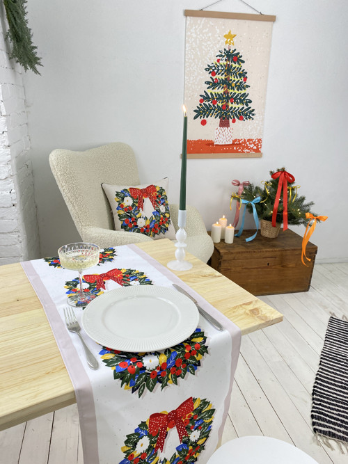 Vánoční ubrus 150х40 cm — foto 2