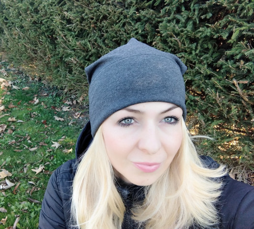 Čepice šedá unisex — foto 3