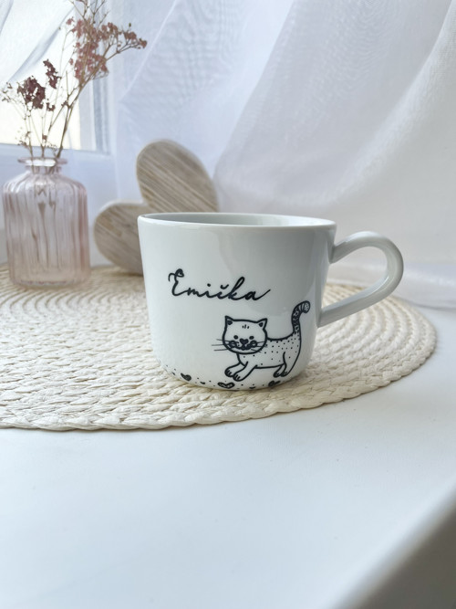 Kočička - jméno na přání, 240 ml — foto 2