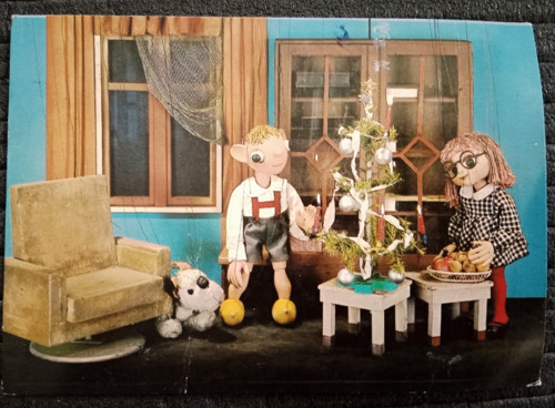 Hurvínek - vánoční pohled — foto 3