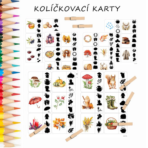 Kolíčkování Podzim Stíny v Pdf — foto 3