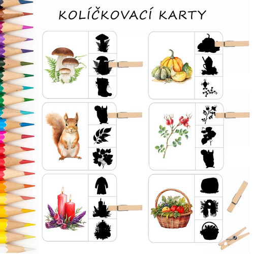 Kolíčkování Podzim Stíny v Pdf — foto 2