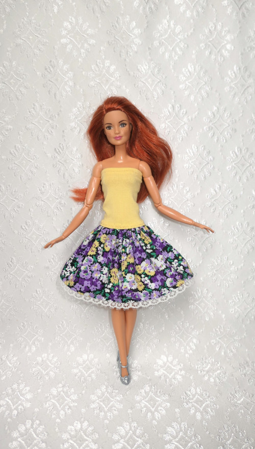 Barbie - letní natahovací šaty — foto 2