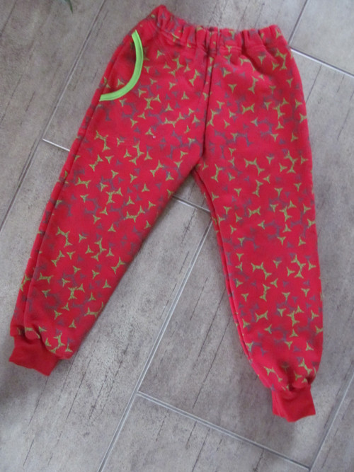 DĚTSKÉ tepláky teplejší vel.110 sleva — foto 3