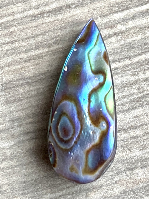 ABALONE SHELL- kabošon, mušle-broušená 8.90 Ct. — foto 3