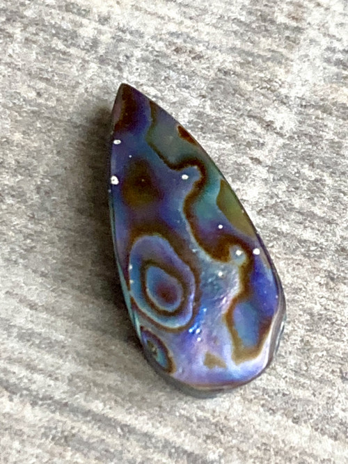 ABALONE SHELL- kabošon, mušle-broušená 8.90 Ct. — foto 5