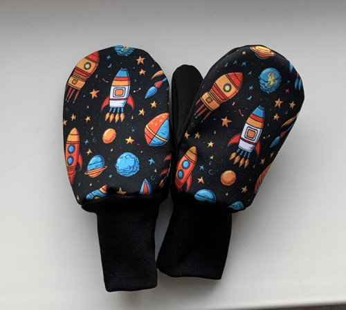 Softshellové rukavice-rakety — foto 6