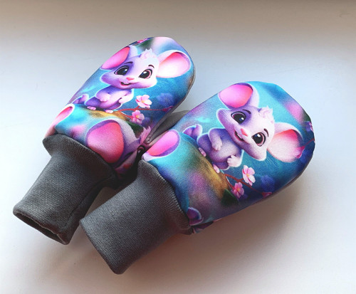 Softshellové rukavice-myška — foto 5