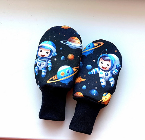 Softshellové rukavice-malý astronaut — foto 5