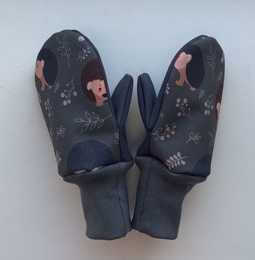 Softshellové rukavice-ježci — foto 5