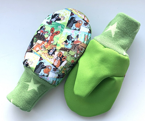 Softshellové rukavice-krteček — foto 5