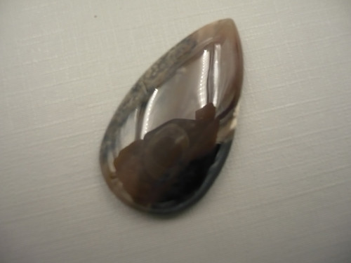 Kabošon - jaspisu polygram 41 mm, č.19f — foto 2