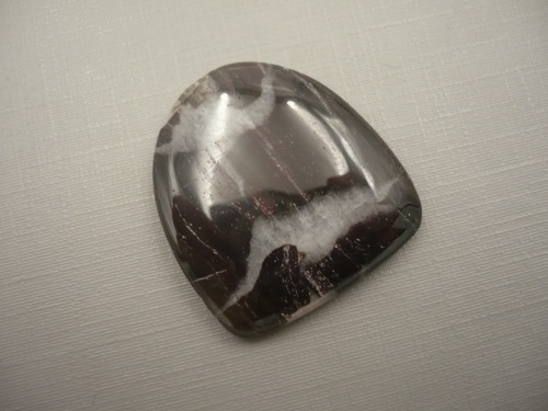 Kabošon - jaspis pavoučí 31 mm, č.2f — foto 2