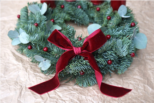 Adventní věnec vínový — foto 2