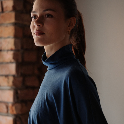 Merino rolák ISA modrý/OUTLET — foto 6