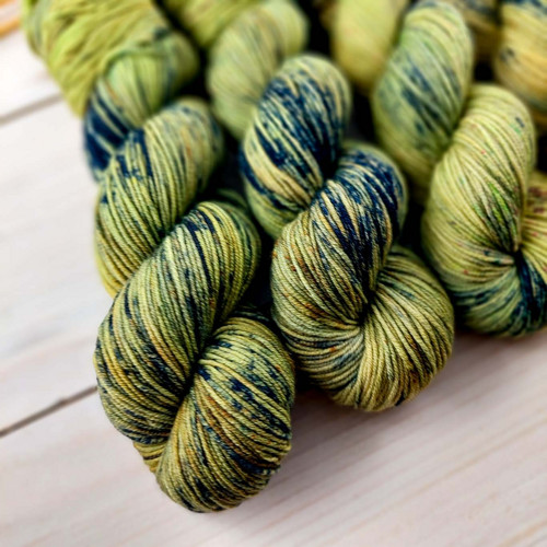 OLIVE, ombré set přízí, ručně barvené — foto 5