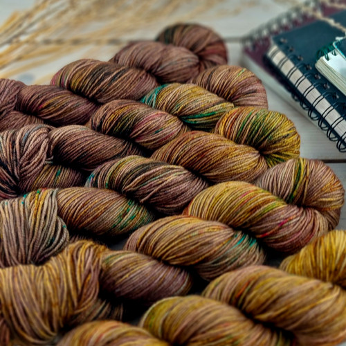 CORA ombré set přízí, ručně barvené — foto 3