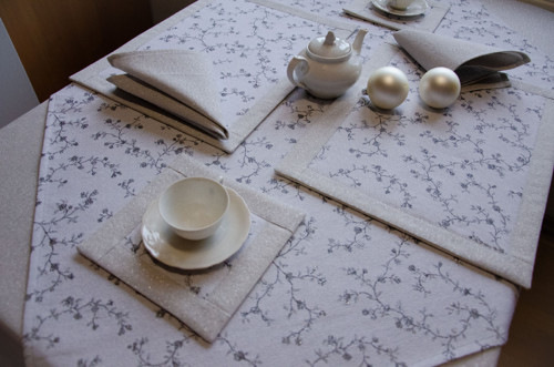 Prostírání pod hrníček - Silvery — foto 2