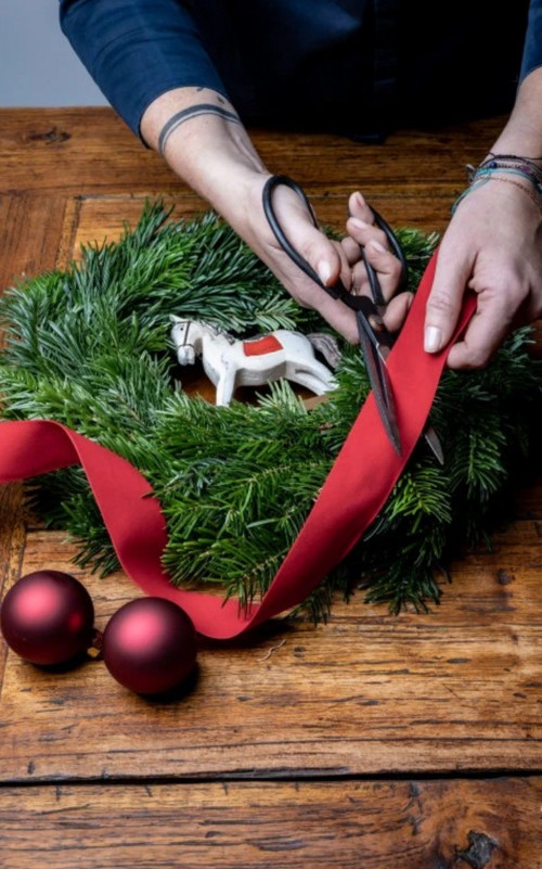 Vazba adventního věnce — foto 2