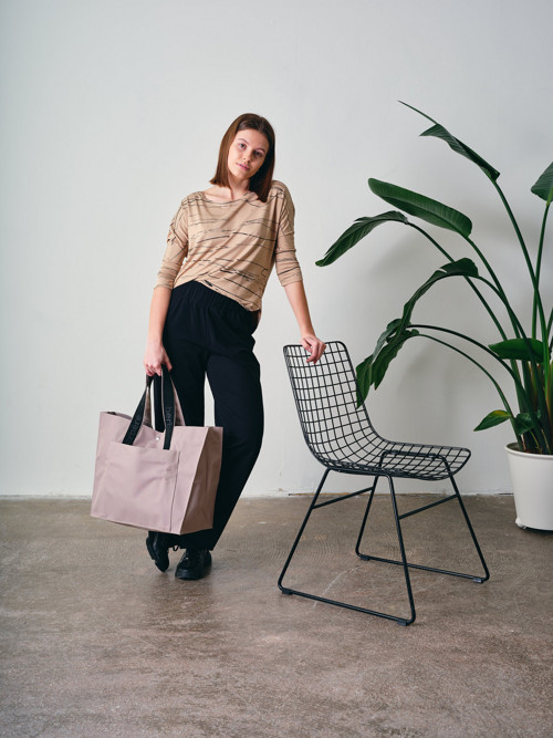 Taška SHOPPER - béžová — foto 5