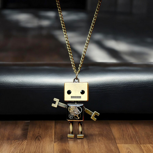 Robot - náhrdelník — foto 2