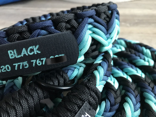 Nastavitelný paracord obojek — foto 2