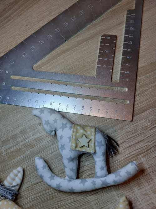 Set šitých vánočních ozdob — foto 2