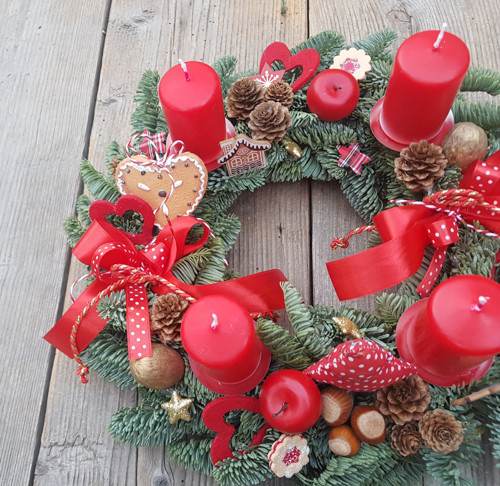 Adventní věnec na stůl — foto 4