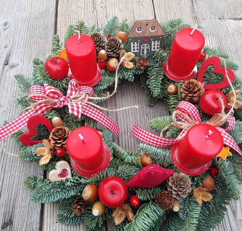 Adventní věnec na stůl — foto 3