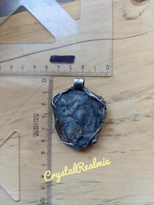 Přívěsek s oválným chalcedonem — foto 2