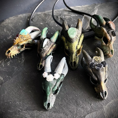 Fantasy dračí hlava — foto 5