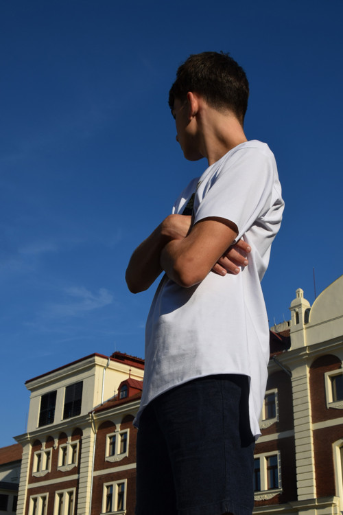 TPa2 Pánské triko asymetrie les — foto 6