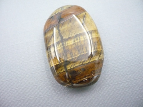 Placka - tygří kůže 42 mm, č.355f — foto 2