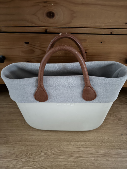 Fleece, flaušový lem pro obag standard světle šedý — foto 3