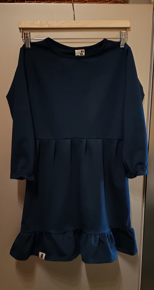Dětské Šaty - Modré vel. 140 — foto 3