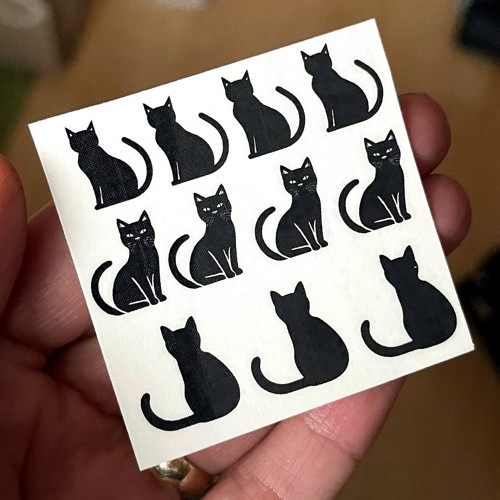 Dočasné tetovačky Tiny Tattoos Kočky T0050 — foto 5